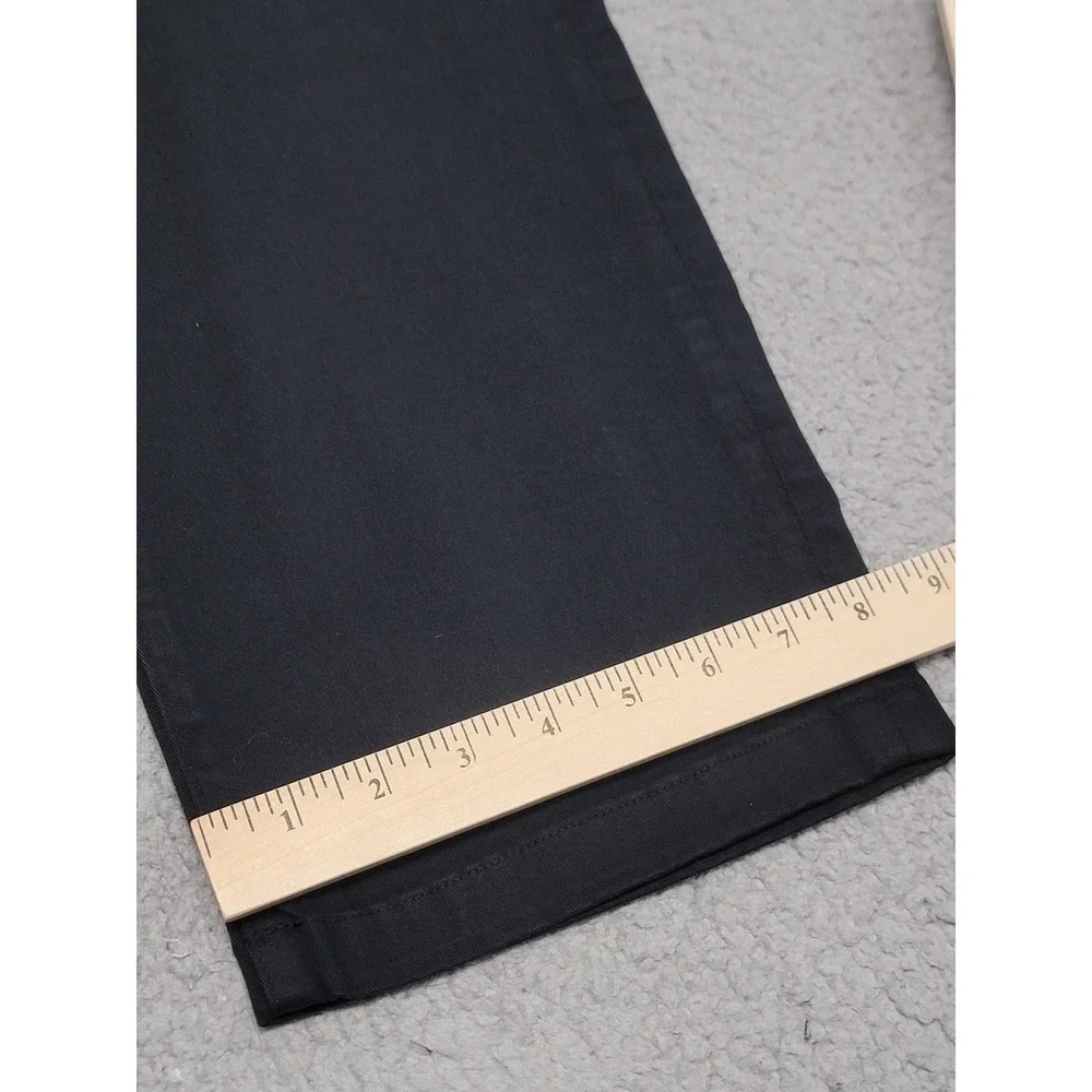 Express Jeans Mens 31x30 (Fits 34x29) Black Straight Stretch Temperature Control